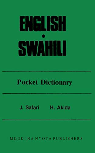 Stock image for English Swahili Pocket Dictionary (Swahili and English Edition) for sale by -OnTimeBooks-