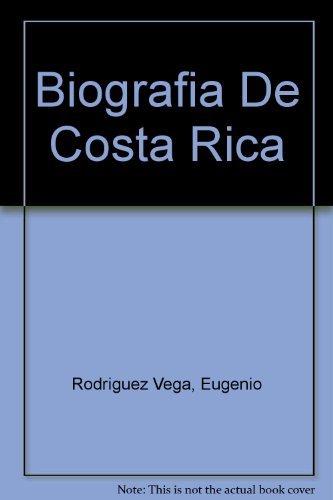 Beispielbild fr Biografia De Costa Rica (Spanish Edition) zum Verkauf von HPB-Emerald