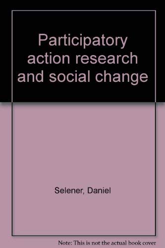 9789978951309: Participatory action research and social change