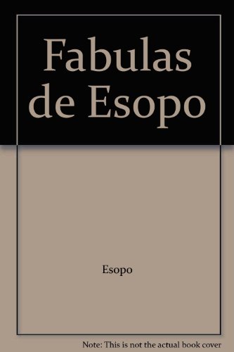 Stock image for Fabulas de Esopo for sale by ThriftBooks-Atlanta