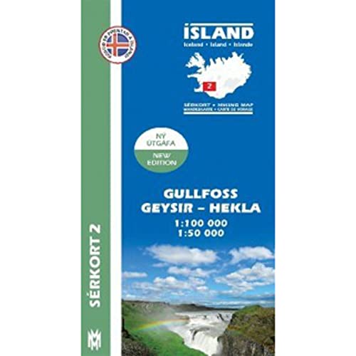 Beispielbild fr Gullfoss - Geysir - Hekla - Iceland Trekking &amp; Driving Map 2 - 1:100 000 &amp; 1:50 000 zum Verkauf von Blackwell's