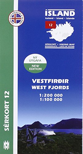 9789979331162: Island Serkort 12 Vestfirdir