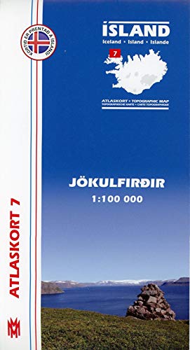 Beispielbild fr Atlaskort 07: Jkulfirdir 1:100.000 zum Verkauf von medimops