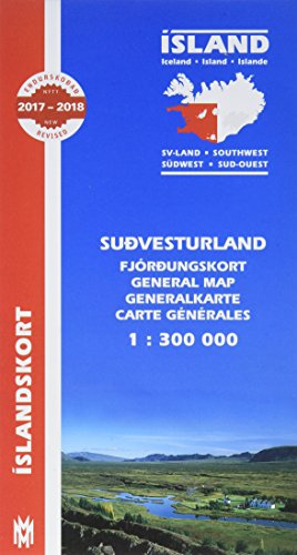 Stock image for South West Iceland Map 1:300 000 for sale by Blackwell's