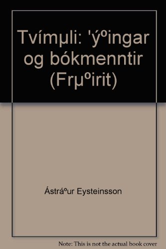 Beispielbild fr Tvimli: yingar Og Bokmenntir zum Verkauf von D2D Books