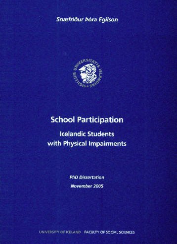 School Participation: Icelandic Students with Physical Impairments