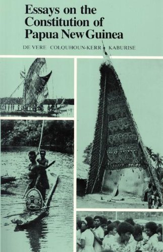 Stock image for Essays on the Constitution of Papua New Guinea for sale by Masalai Press