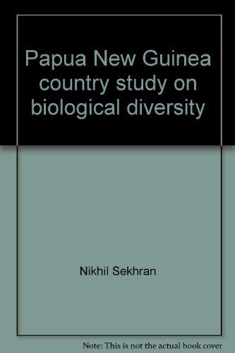 Beispielbild fr Papua New Guinea Country Study on Biological Diversity zum Verkauf von Anybook.com