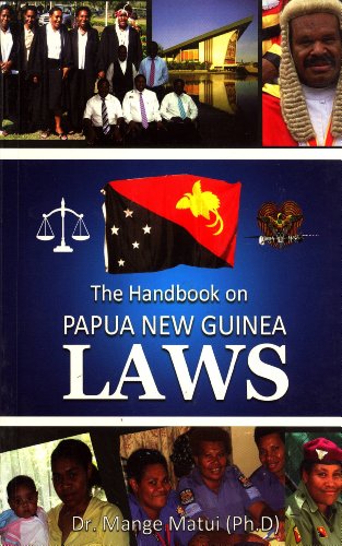 9789980869586: The Handbook on Papua New Guinea Laws