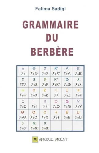 Beispielbild fr Grammaire du berbEre zum Verkauf von WorldofBooks