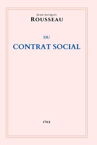 Imagen de archivo de Du contrat social (French Edition) a la venta por GF Books, Inc.