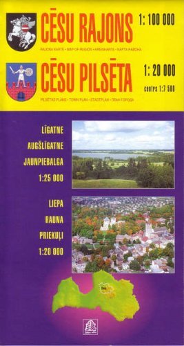 Beispielbild fr Cesu Rajons (Regional Maps of Latvia) zum Verkauf von medimops