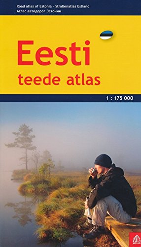 9789984076553: Estonia Roadatlas (2015)