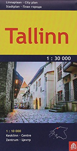 Beispielbild fr Tallinn City Map (English, German and Russian Edition) zum Verkauf von Revaluation Books