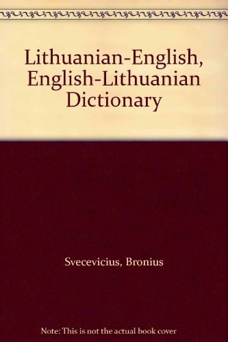 9789986465294: Lithuanian - English English- Lithuanian Dictionary