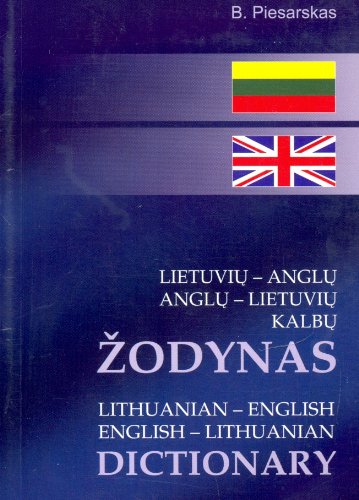 9789986833529: Lithuanian-English and English-Lithuanian Dictionary: 25,000 Words and Phrases