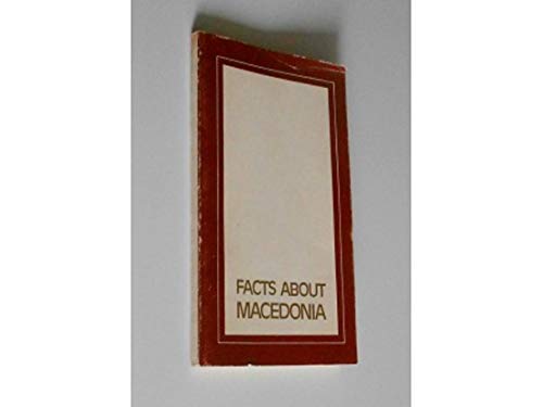 9789989420443: Facts about the Republic of Macedonia