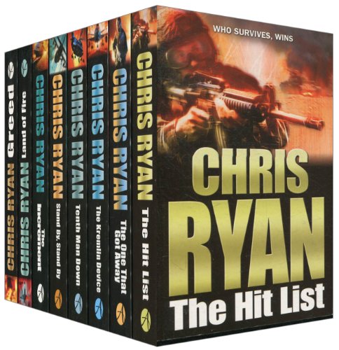 Stock image for Stand By, Standy By, the Kremlin Device, The One That Got Away, Greed, the Increment, Land of Fire, Tenth Man Down and the Hit List - The Chris Ryan Collection [ 8 Volume Set ] for sale by WorldofBooks