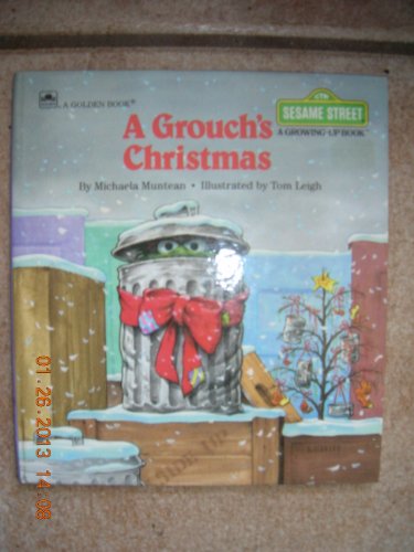9789990154627: A Grouch's Christmas (Sesame Street Growing Up)