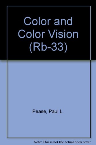 Beispielbild fr Color and Color Vision (Rb-33) zum Verkauf von online-buch-de