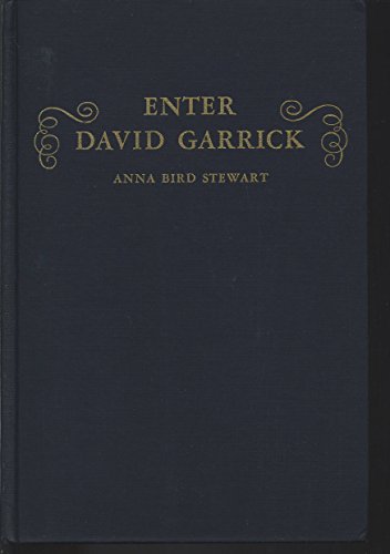 Imagen de archivo de Enter David Garrick a la venta por Hammonds Antiques & Books