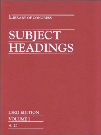 9789990322156: Library of Congress Subject Headings