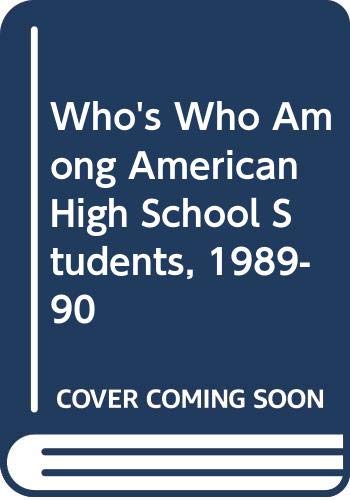 Stock image for Who's Who Among American High School Students, 1989-90 for sale by HPB-Red