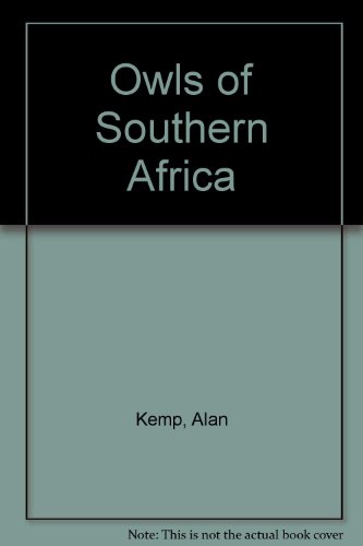 9789990747454: Owls of Southern Africa