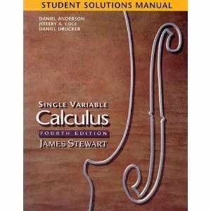 9789990824933: Student Solutions Manual for Stewart's Single Variable Calculus
