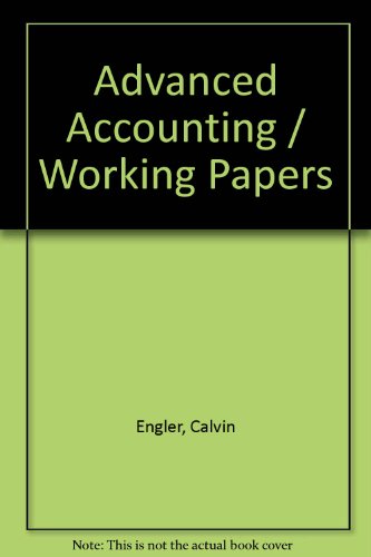 9789990933345: Advanced Accounting / Working Papers