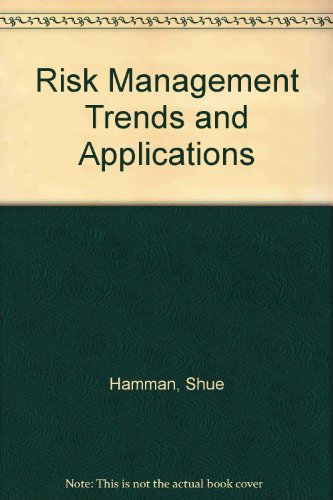 Stock image for Risk Management Trends and Applications for sale by austin books and more