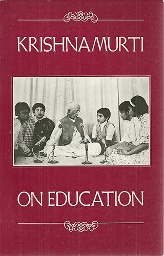 Imagen de archivo de Krishnamurti on Education a la venta por Solr Books