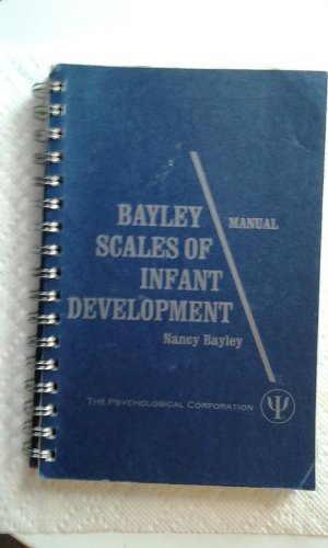 9789991551463: Manual for the Bayley Scales of Infant Development
