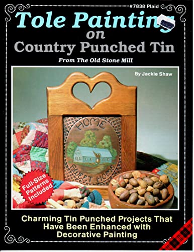 Imagen de archivo de Tole Painting on Country Punched Tin a la venta por Wonder Book