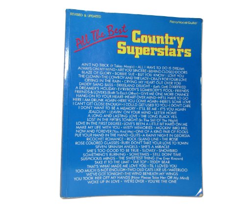 Stock image for All the Best Country Superstars (Vf1608) for sale by Hippo Books