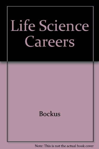 Beispielbild fr Life Science Careers zum Verkauf von Newsboy Books