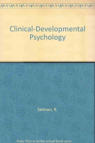 9789992792933: Clinical-Developmental Psychology