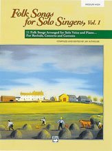 9789993048619: Folk Songs for Solo Singers: 11 Folk Songs Arranged for Solo Voice and Piano...for Recitals, Concerts and Contests: Medium High