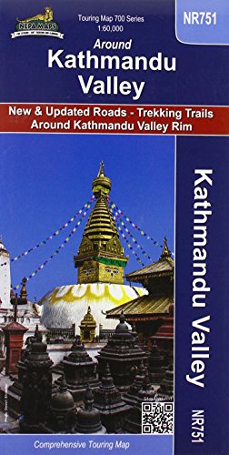 Beispielbild fr Around Kathmandu Valley 1 : 50 000: Touring Map. with detailed Roads -Trails- Places of interest. zum Verkauf von BBB-Internetbuchantiquariat