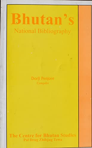 Stock image for Bhutan's National Bibliography for sale by Yak and Yeti Books