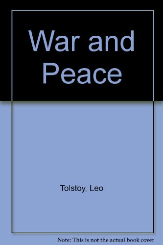 9789993895701: War and Peace
