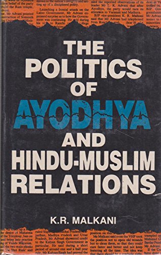 9789994021758: The Politics of Ayodhya and Hindu-Muslim Relations
