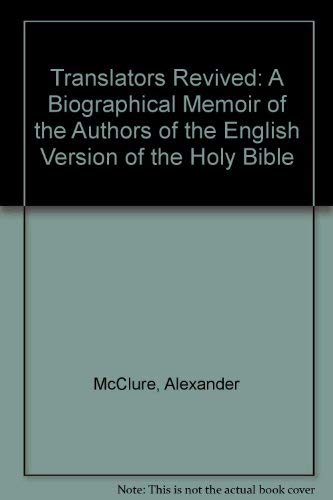 Stock image for Translators Revised Biographical Notes of the Bible KJV Bible for sale by Agape Love, Inc