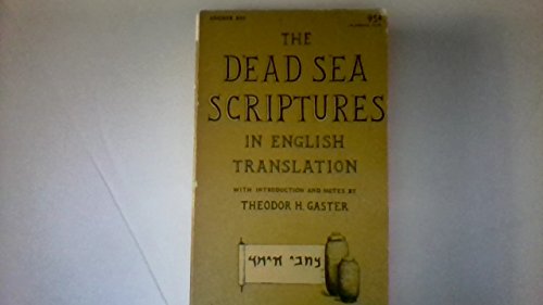 Imagen de archivo de The Dead Sea Scriptures, in English Translation a la venta por Wonder Book