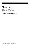 9789994452620: Managing Water-Drive Gas Reservoirs/Book and Disk