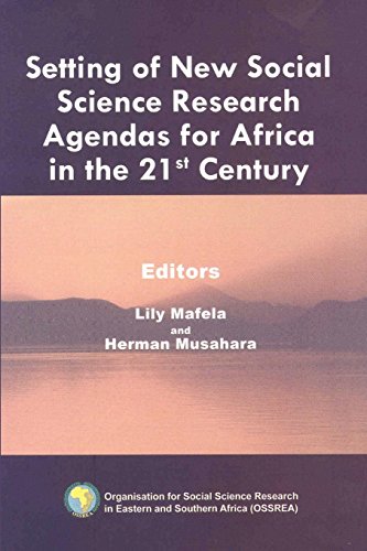 Stock image for Setting of New Social Science Research Agendas for Africa in the 21st Century for sale by Buchpark