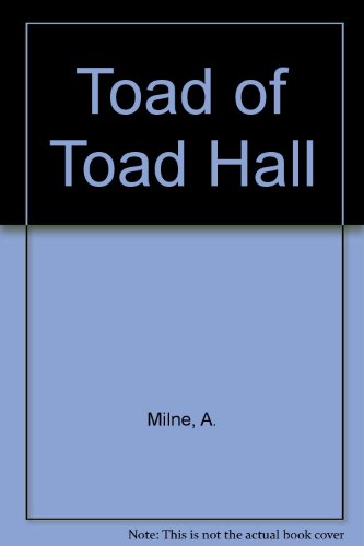 9789994538874: Toad of Toad Hall