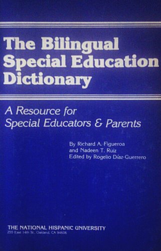 9789994614738: Bilingual Special Education Dictionary: A Resource for Parents & Special Educators