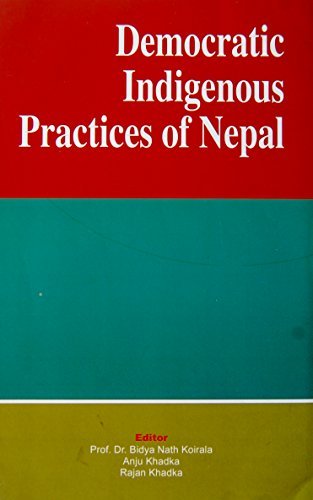 Beispielbild fr Democratic Indigenous Practices of Nepal zum Verkauf von Yak and Yeti Books
