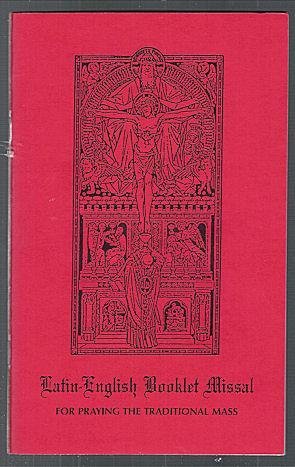 9789994674183: Latin English Booklet Missal for Praying the Traditional Mass